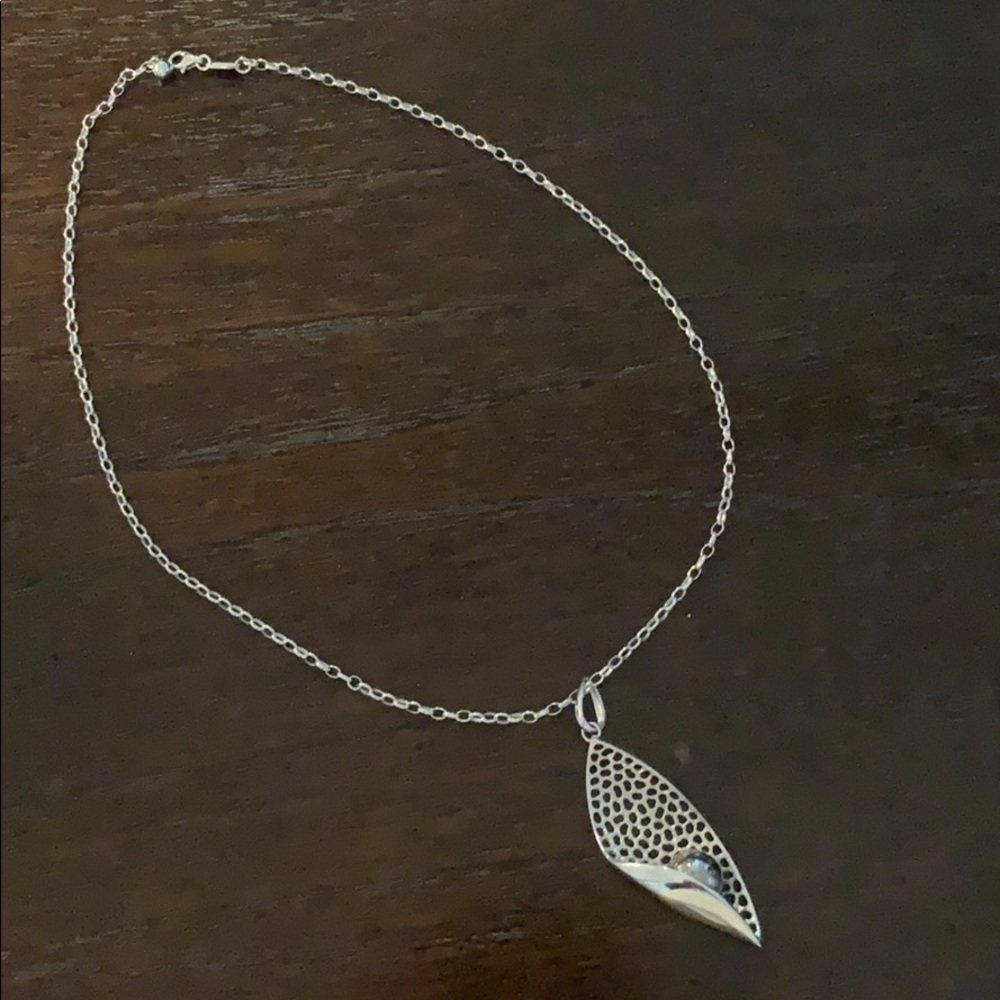 Silver Dangle Necklace from Jared